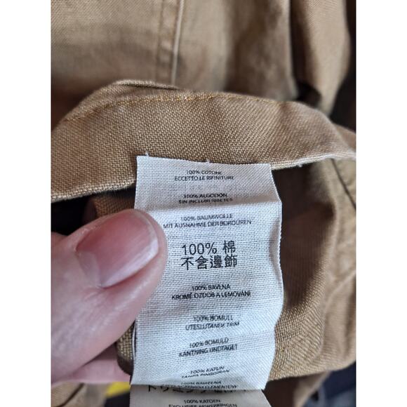 Filson Men's Brown Cotton DWR Dry Tin Cloth Ranch Jacket Size L - Picture 7 of 11